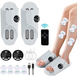 Rechargeable TENS EMS Foot Stimulator Slippers
