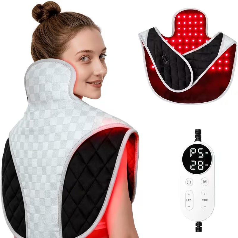 3-in-1 Red Light Neck and Shoulder Comfort Wrap